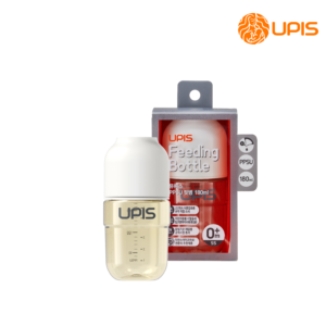 Bình sữa cao cấp Upis Hàn Quốc cho bé từ 0M+ size SS 180ml màu trắng