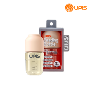 Bình sữa cao cấp Upis Hàn Quốc cho bé từ 0M+ size SS 180ml màu hồng