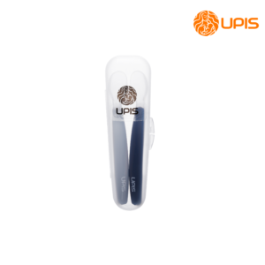 Thìa ăn dặm Upis silicon siêu mềm cho bé, màu xanh + xám