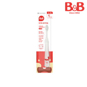 Bàn chải đánh răng cho bé B&B giai đoạn 1 cho trẻ từ 1 - 2 tuổi