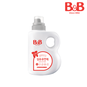 Chai nước xả vải hương cam B&B Baby Fabric Softener Bergamot Bottle 1500ml